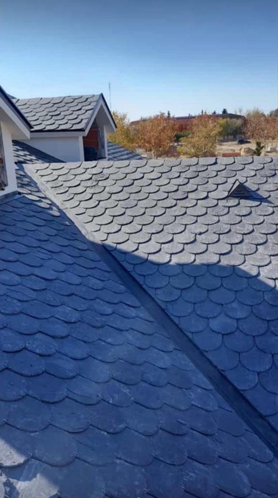 Pizarra para tejados y cubiertas tipo redonda