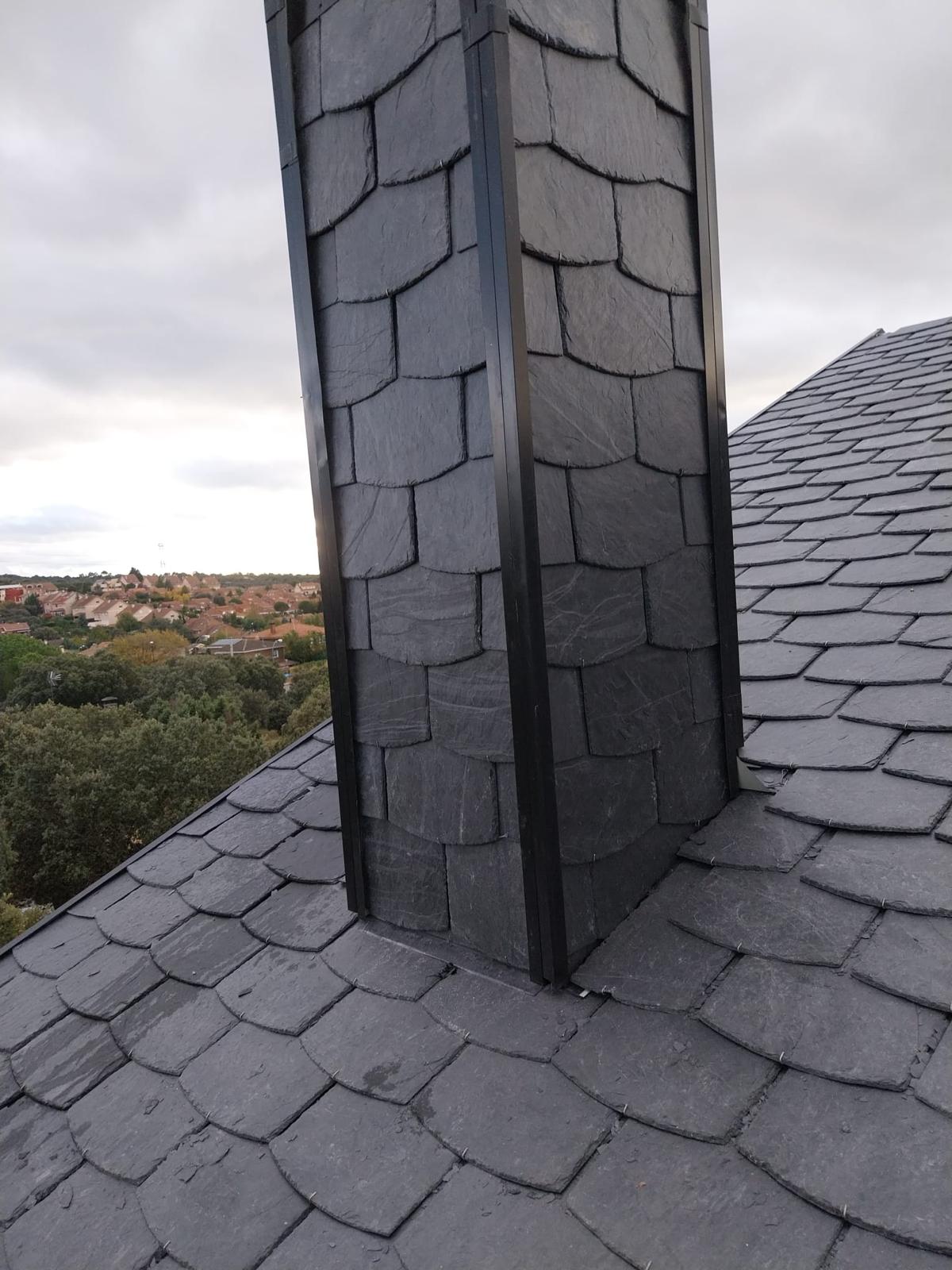 Pizarra para tejados y cubiertas tipo rústica